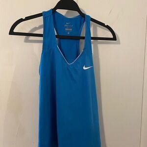 Nike Dri Fit Women's Blue Tank Top